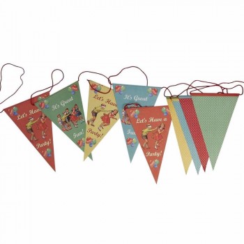 Triangle Cheap Fabric Colorful Bunting